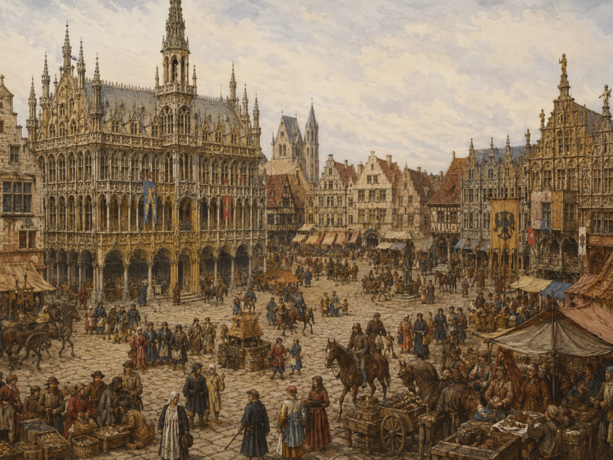 grand place middle ages